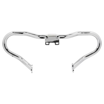 chrome harley chopped engine guard