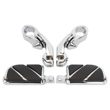 hogworkz short angled chrome footpegs