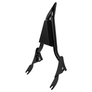 Black Detachable Villain Sissy Bar Backrest for Harley® Touring from HOGWORKZ