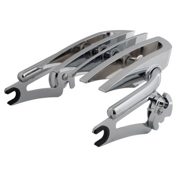 HOGWORKZ Chrome Detachable Harley-Davidson® Touring Stealth B2 Luggage Racke