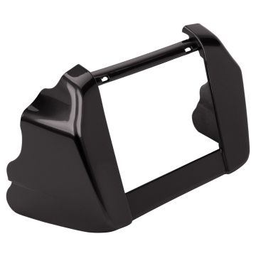 Black Jack Metallic Oil Cooler Cover for Harley® Touring from HOGWORKZ 