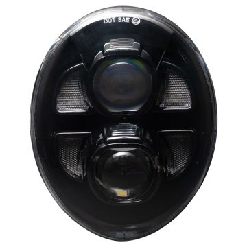 Harley® Breakout LED Black Headlight from HOGWORKZ