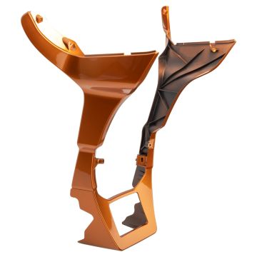 Amber Whiskey Fairing Spoiler Kit for Harley® Road Glide from HOGWORKZ