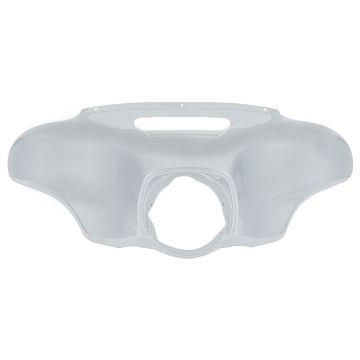 Barracuda Silver Denim Outer Fairing Cowl Upper for Harley® Touring '14-'25