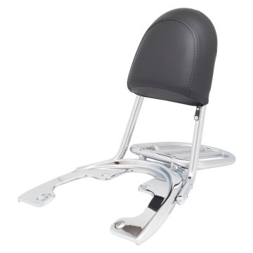 HOGWORKZ® triple chromed sissy bar backrest with luggage rack for Harley-Davidson® V-Rod