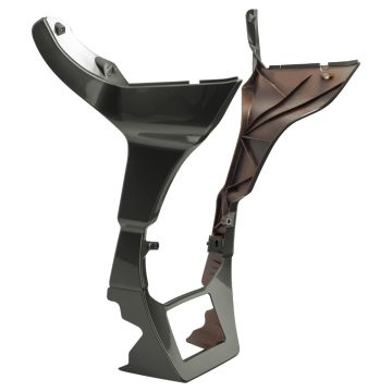 Industrial Gray Fairing Spoiler Kit for Harley® Road Glide from HOGWORKZ parts