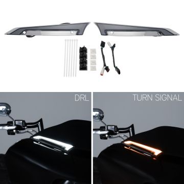lumipro road glide signals chrome