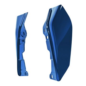 Harley-Davidson mid frame air deflector in Superior Blue