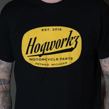 HOGWORKZ® Script T-Shirt | Black