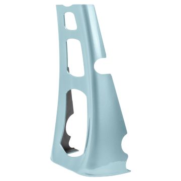Sharkskin Blue Chin Spoiler for Chopped Engine Guard for Harley® Touring from HOGWORKZ