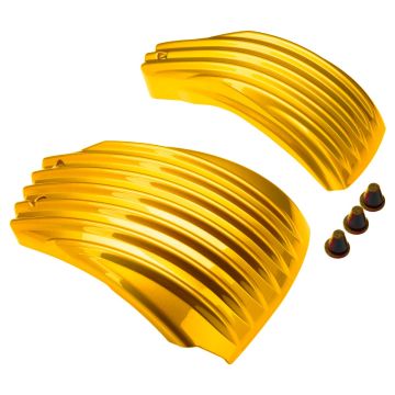Centerline Ribbed Battery Covers for Harley® Softail from HOGWORKZ