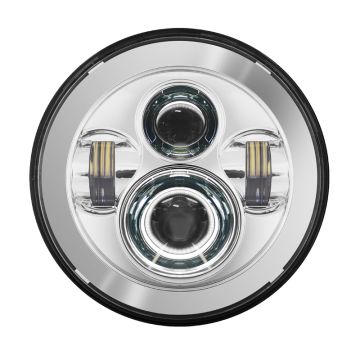 Harley® 7" LED Chrome Headlight from HOGWORKZ®