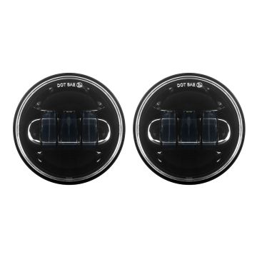 Blackout 4.5" LED Auxiliary Passing Lamps for Harley® & Indian®