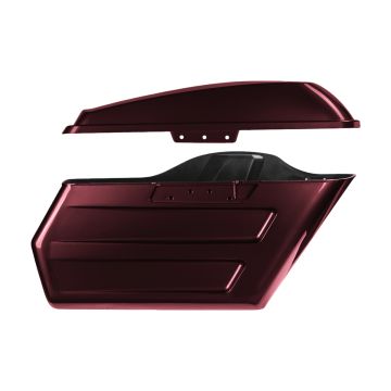 Black Forest Chopped Hardline Saddlebags for Harley® Touring '14-'25