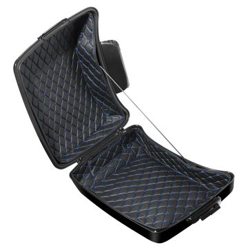 Chopped Tour Pack Liner with Black with Blue Stitching from HOGWORKZ 