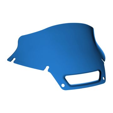 HOGWORKZ® Blue Flowz™ 6" Windshield for Harley® Low Rider ST right angle