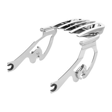 HOGWORKZ® Chrome Stealth B2 Luggage Rack for Harley® Low Rider / Sport Glide