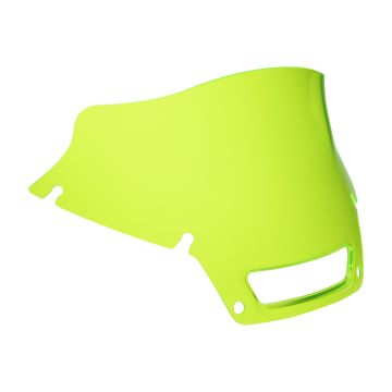 HOGWORKZ® Green Flowz™ 6 Windshield for 22+ Harley® Low Rider ST right angle