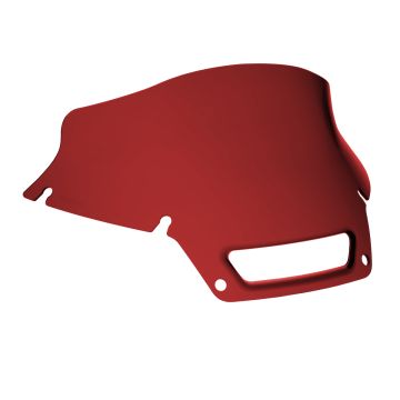 HOGWORKZ® Red Flowz™ 6 Windshield for 22+ Harley® Low Rider ST right angle