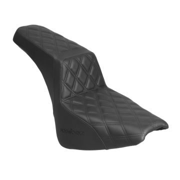 Rise Up Seat for Harley® Street Bob FXBB / Standard FXST with Black Stitch from HOGWORKZ