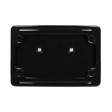 Black LED License Plate Frame Mount for Harley® Touring from HOGWORKZ