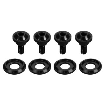 Black Windshield Bolts for Harley® Road Glide from HOGWORKZ kit