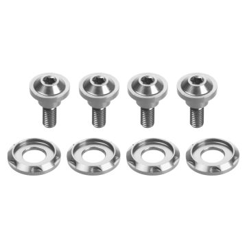 Silver Windshield Bolts for Harley® Road Glide from HOGWORKZ kit