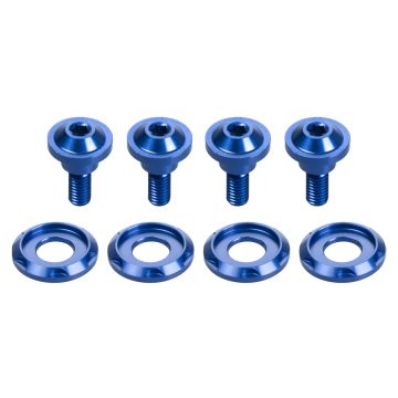 Blue Windshield Bolts for Harley® Road Glide from HOGWORKZ kit