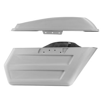 Unpainted Chopped Hardline Saddlebags for Harley® Touring from HOGWORKZ side