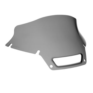 HOGWORKZ® Smoke Flowz™ 6" Windshield for Harley® Low Rider ST right angle