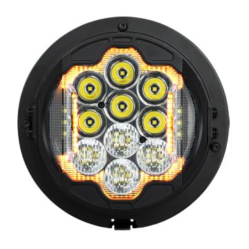 HOGWORKZ Silvertooth 7" Performance LED Headlight
