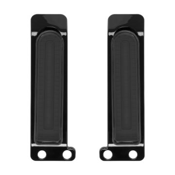 HOGWORKZ® Fuze™ LED Saddlebag Filler Inserts for Harley® Touring Smoked Lens 