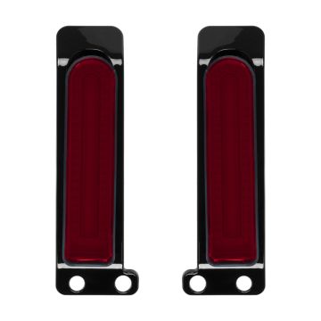 HOGWORKZ® Fuze™ LED Saddlebag Filler Inserts for Harley® Touring Red Lens