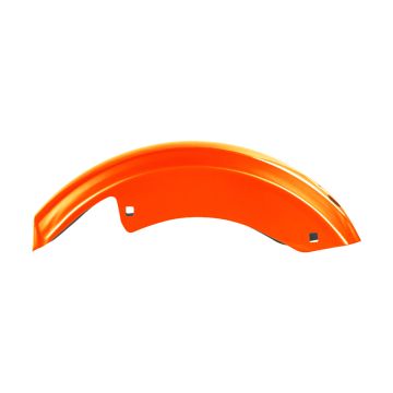 Performance Orange Chopped Hardline Rear Fender for Harley® Touring '14-'25