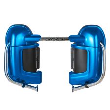 Electric Blue Harley Lower Vented Fairings from HOGWORKZ pair 