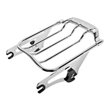 Chrome HOGWORKZ® Two Up Air Wing Luggage Rack for Harley-Davidson® 