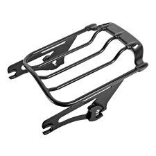 Black HOGWORKZ® Two Up Air Wing Luggage Rack for Harley-Davidson®