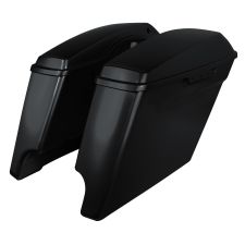 Black Tempest Harley Touring Stretched Saddlebags from HOGWORKZ angle