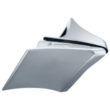 Barracuda Silver CVO Style Stretched Side Covers for Harley® Touring '14-'24