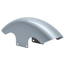 Barracuda Silver 19" Chopped Front Fender for Harley® Touring '96-'24