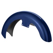 Big Blue Pearl 19 inch Wrapped Front Fender for Harley® Touring motorcycles from HOGWORKZ® front