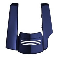 Big Blue Pearl Stretched 2-Into-1 Tri-Bar Fender Extension front