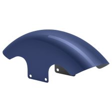 Big Blue Pearl 19" Chopped Front Fender for Harley® Touring '96-'24