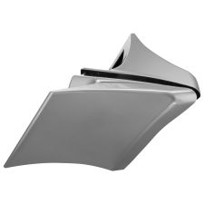 Billet Silver CVO™ Style Stretched Side Covers for Harley® Touring from hogworkzBillet Silver CVO™ Style Stretched Side Covers for Harley® Touring from hogworkzBillet Silver CVO™ Style Stretched Side Covers for Harley® Touring from hogworkz top viewBillet