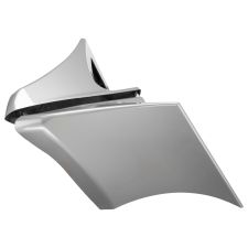 Billet Silver Scoop Daddy™ Stretched Side Covers for Harley® Touring from hogworkz
