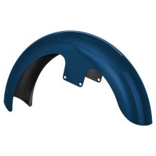 Billiard Blue 21 inch Wrapped Front Fender for Harley® Touring motorcycles from HOGWORKZ® front