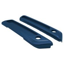 Bright Billiard Blue Saddlebag Latch Covers for Harley® Touring from HOGWORKZ