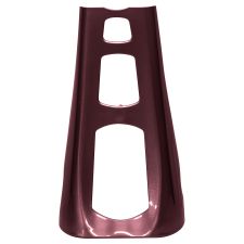 Billiard Burgundy Chin Spoiler for Harley Touring from HOGWORKZ FRONT VIEW