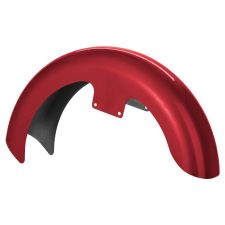 Billiard Red 19 inch Wrapped Front Fender for Harley® Touring motorcycles from HOGWORKZ® front