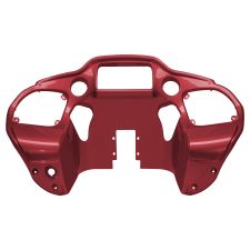 Billiard Red Harley Road Glide Front Inner Fairing from HOGWORKZ front view